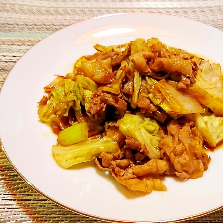 豚肉とキャベツの赤味噌炒め 簡単ホイコーロー風 レシピ 作り方 By メリッコ 楽天レシピ